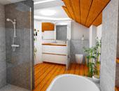 návrhy soukromých interiérů, 3D vizualizace
